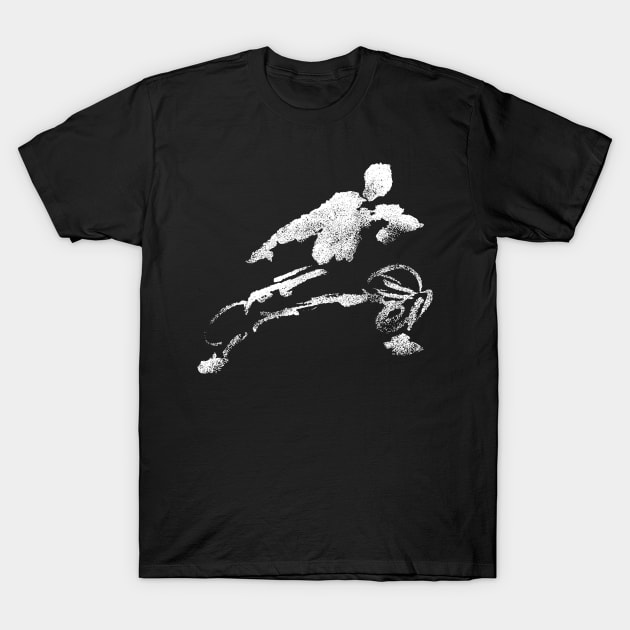 Kungfu move figure T-Shirt by Nikokosmos